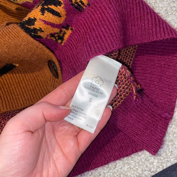 Farm Rio Leopard Cardigan - Picture 8 of 8